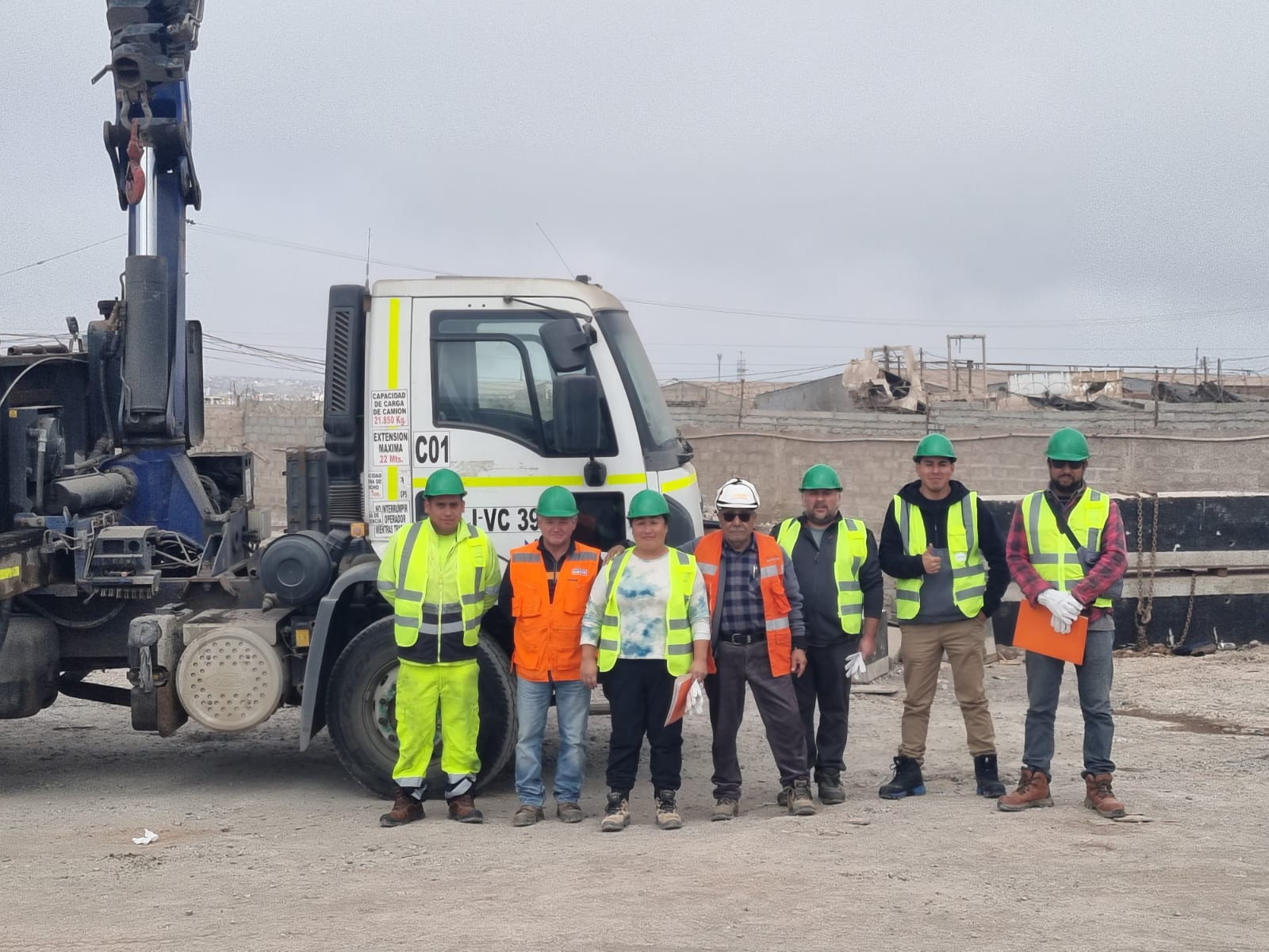 Curso de Operador de Camión Pluma en Alto Hospicio